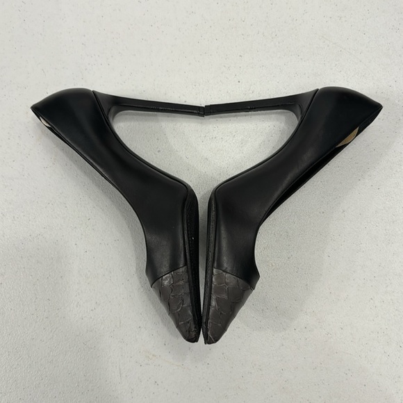 Saint Laurent Paris Janis Python Cap Pointy Pump heels - Picture 4 of 10